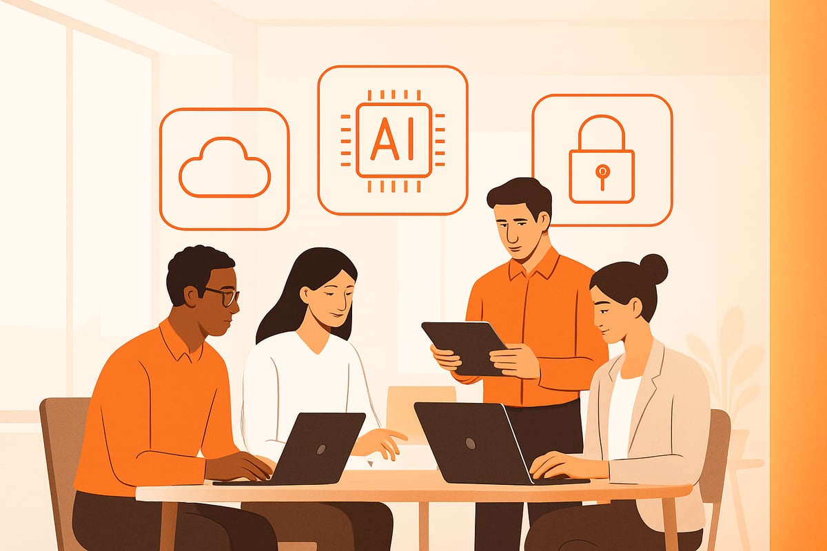 Modern Workplace Guide 2025: Zukunftsfähig Arbeiten 4 Herausforderungen und Risiken beim Aufbau eines Modern Workplace