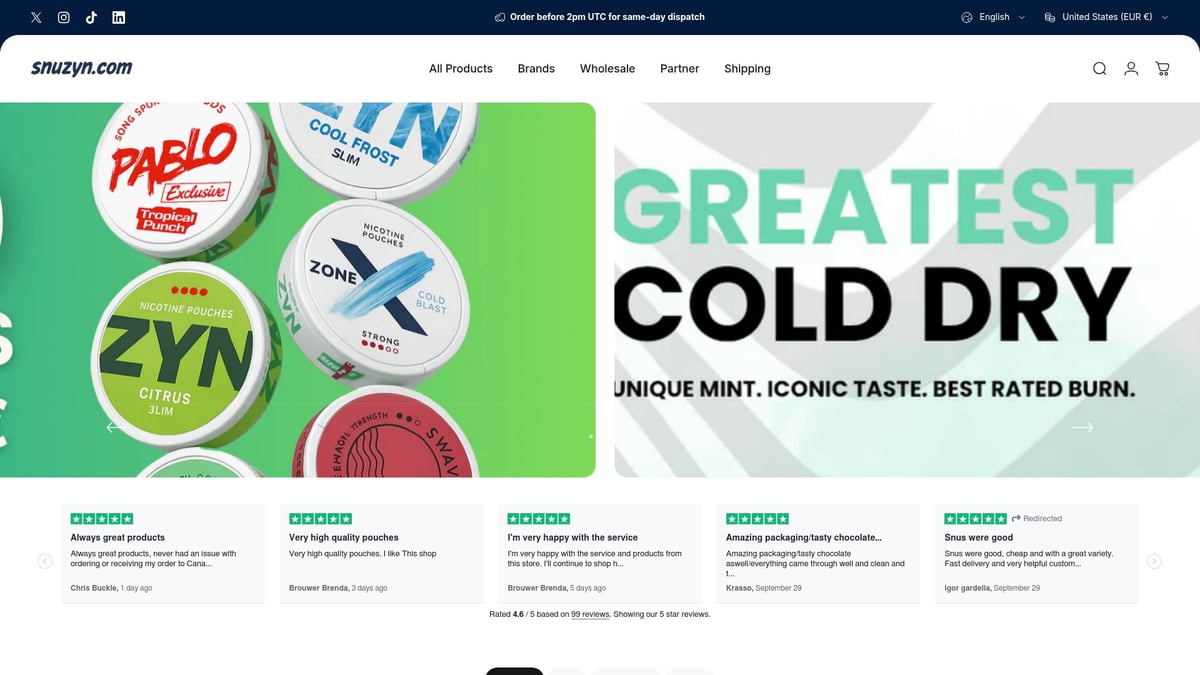 Velo Buy Guide 2025: How to Choose the Best Option - Snuzyn: Your Source for Premium Nicotine Pouches