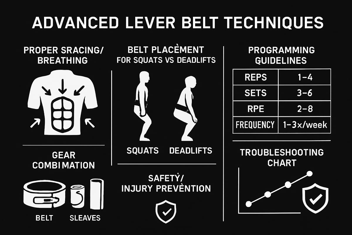 Advanced Techniques: Maximizing Performance With a Lever Belt