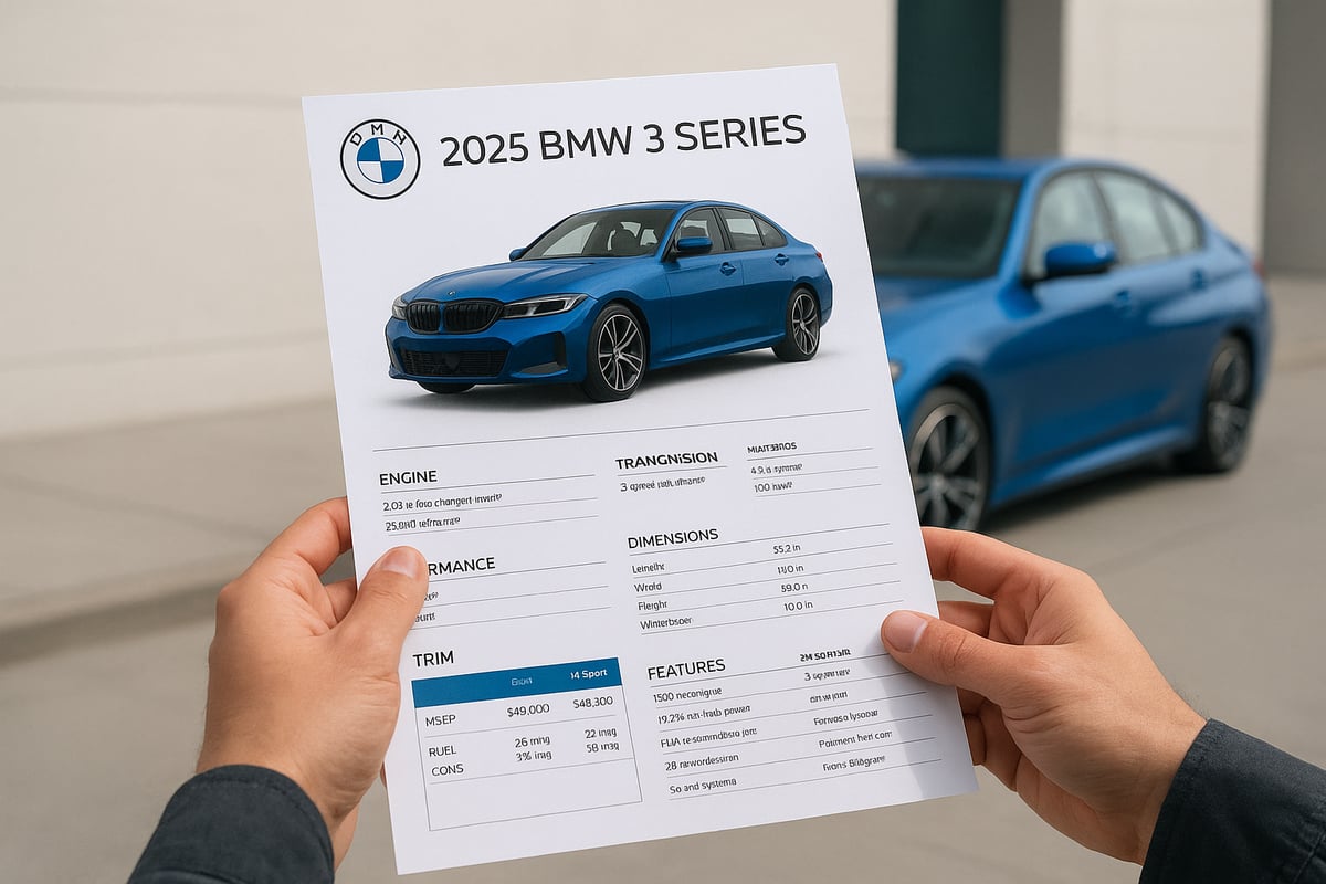 ¿Qué es una ficha técnica BMW?