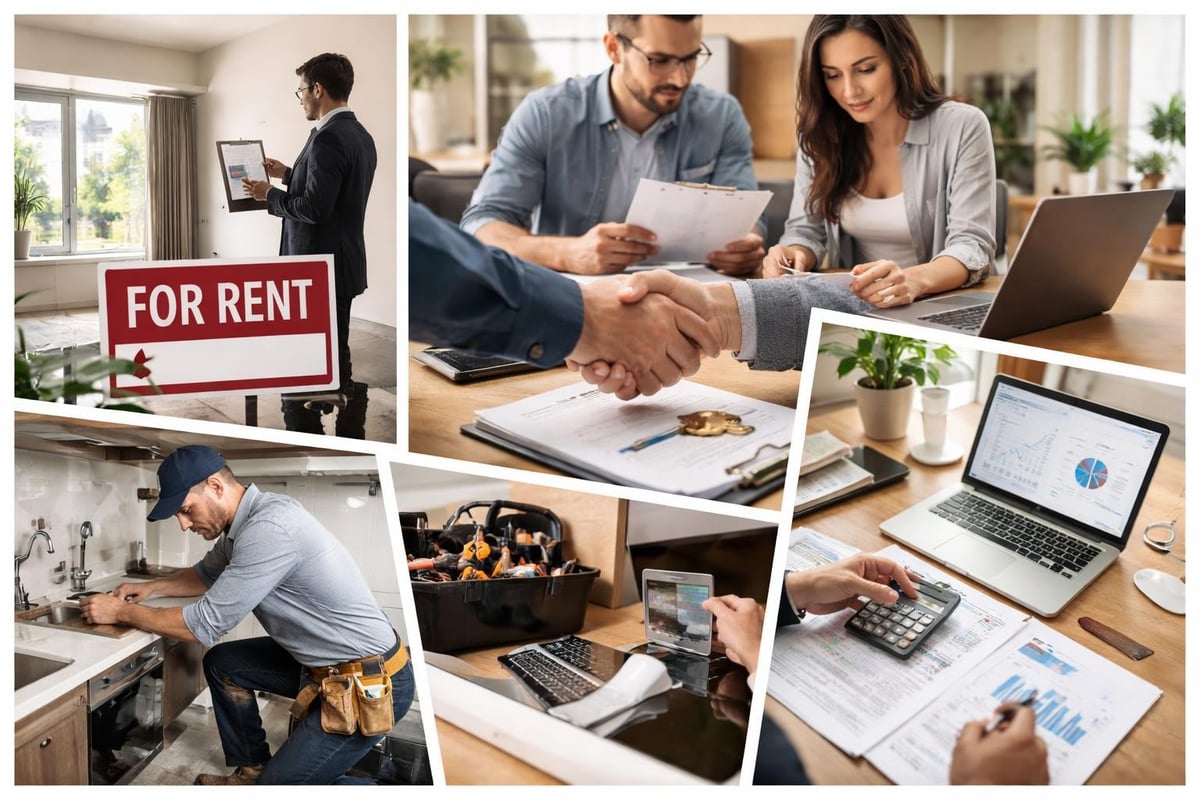 Property management service workflow