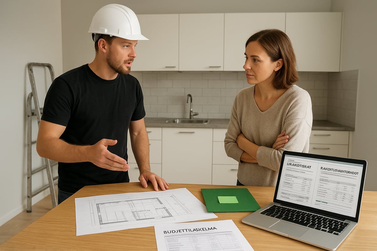 Näin kilpailutat remontin ja rahoituksen – askel askeleelta
