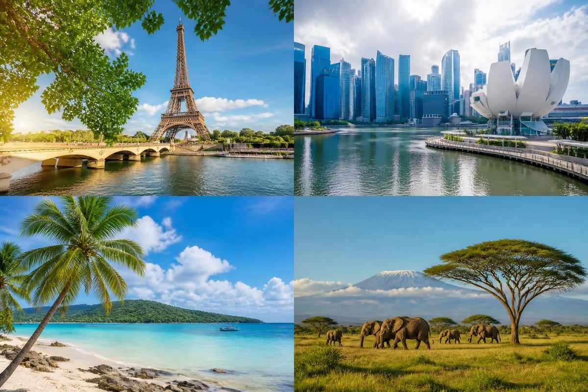Vanuatu passport mobility across regions