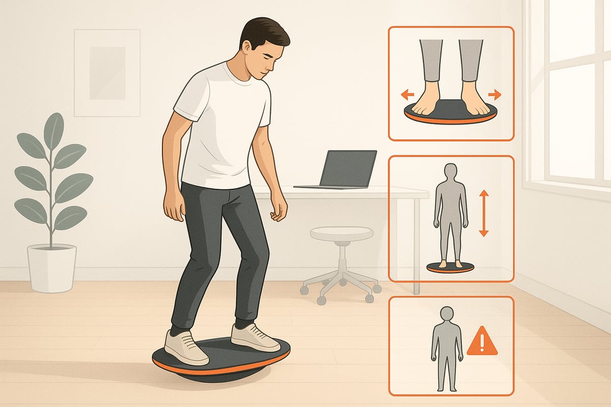 How to Use a Balancing Board Safely and Effectively