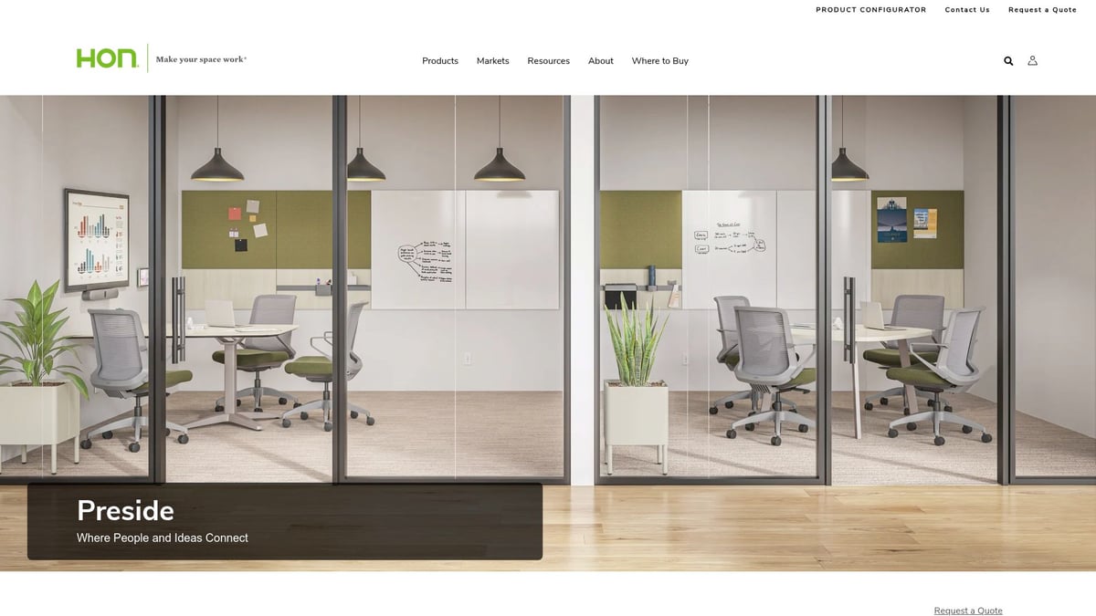 9 Best Large Conference Room Table Ideas for 2025 - HON Preside Conference Table