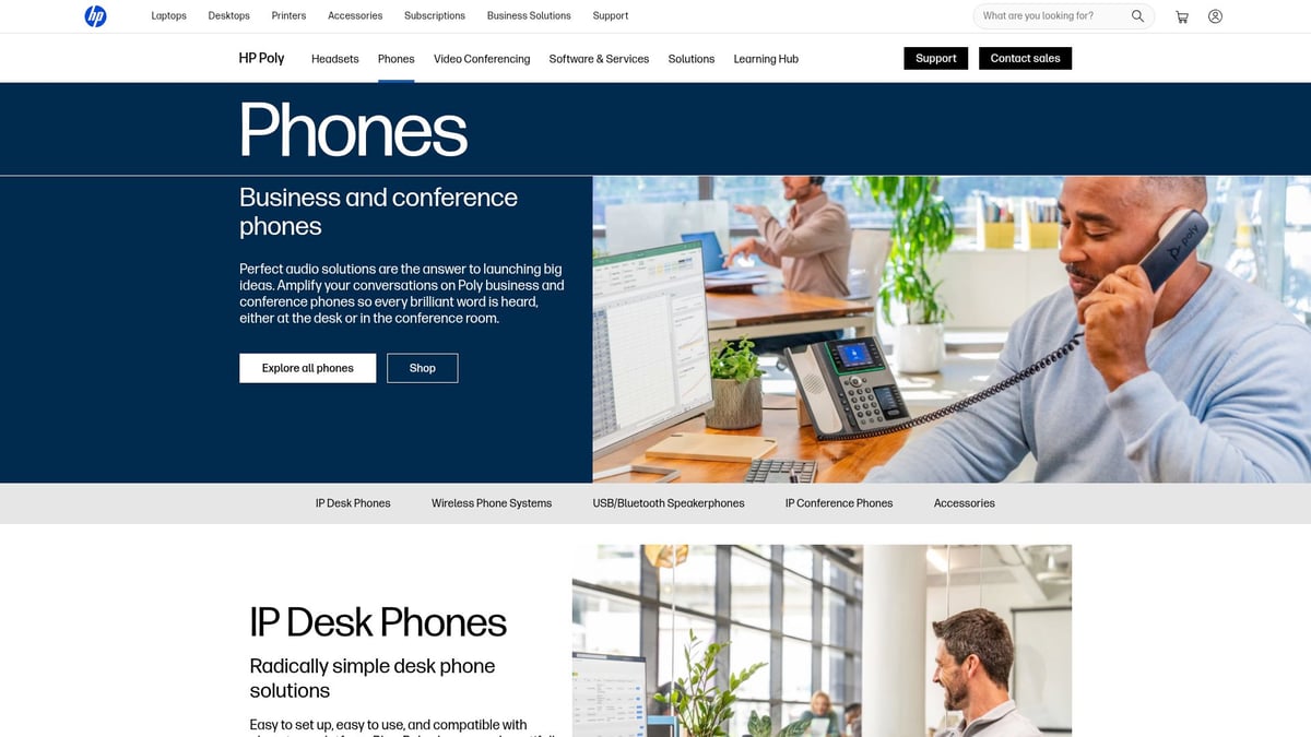 7 Best IP Phone for Home Picks for 2025 - Poly VVX 250