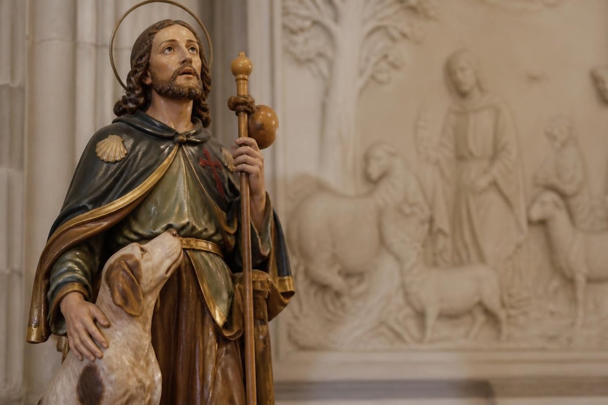Catholic saints and animals