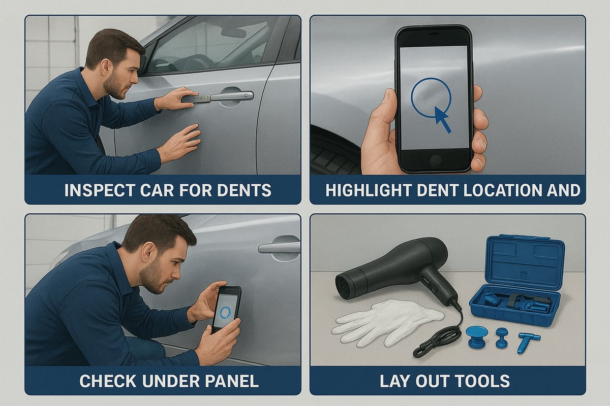 Step-by-Step Assessment: Preparing for Dent Repair