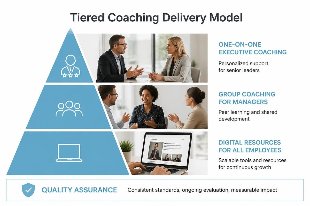 Scaled coaching program architecture