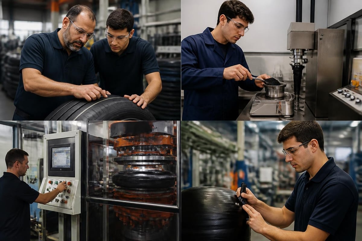 Tire factory workforce training