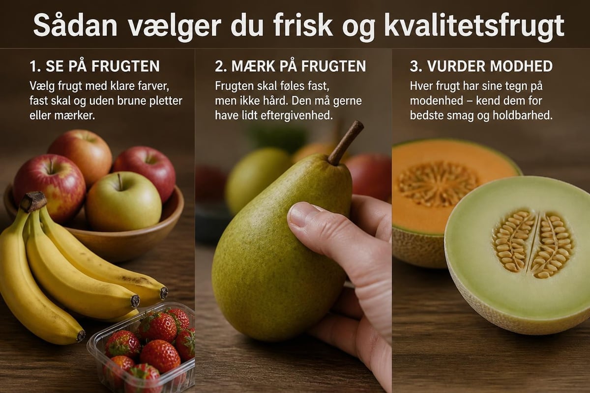 Kvalitetsvurdering af frugt