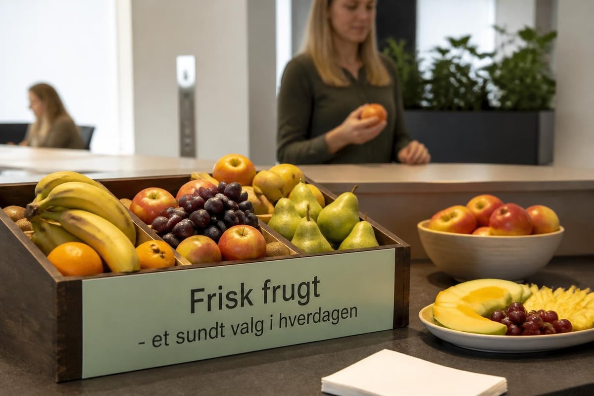 Frugtordning arbejdsplads