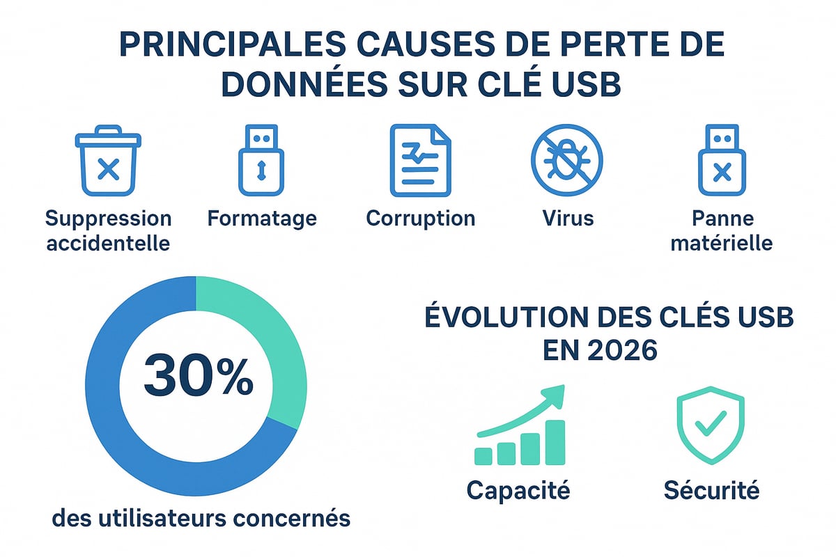 Comprendre la Perte de Données sur Clé USB
