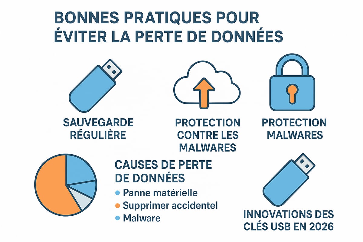 Conseils pour Prévenir la Perte de Données sur Clé USB