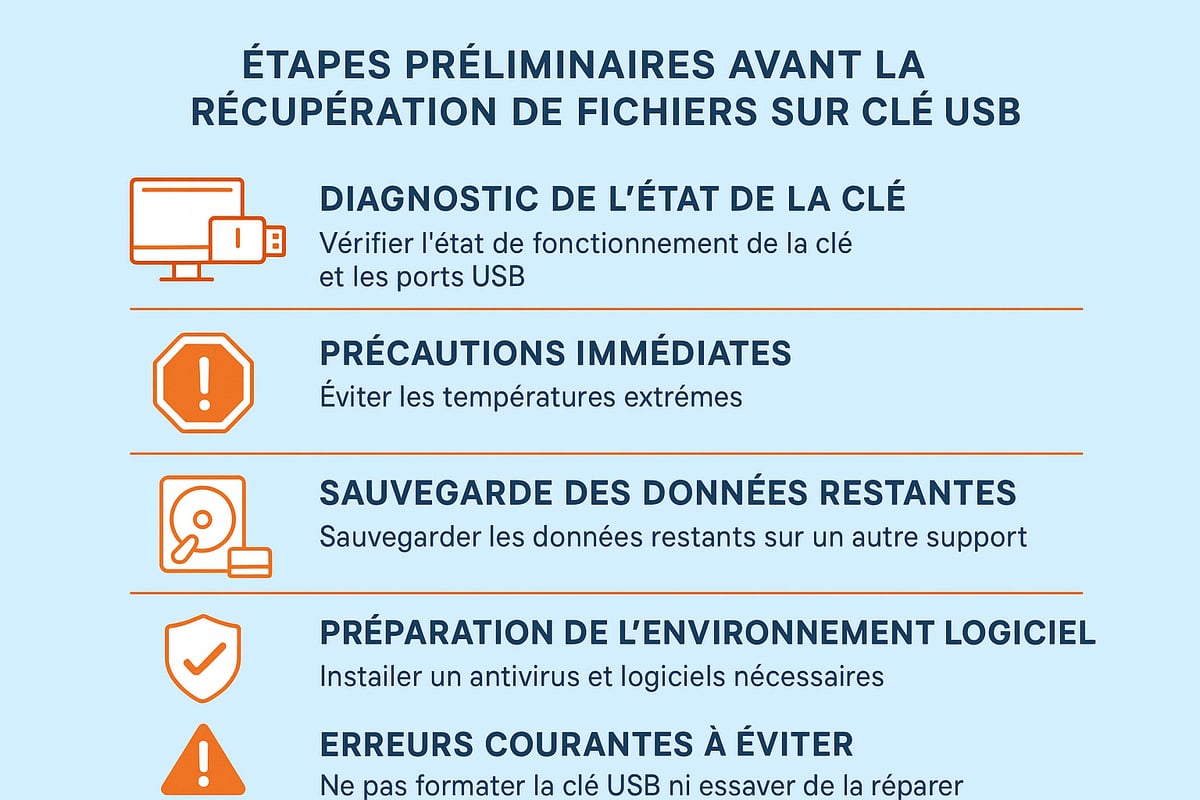 Étapes Préliminaires Avant la Récupération
