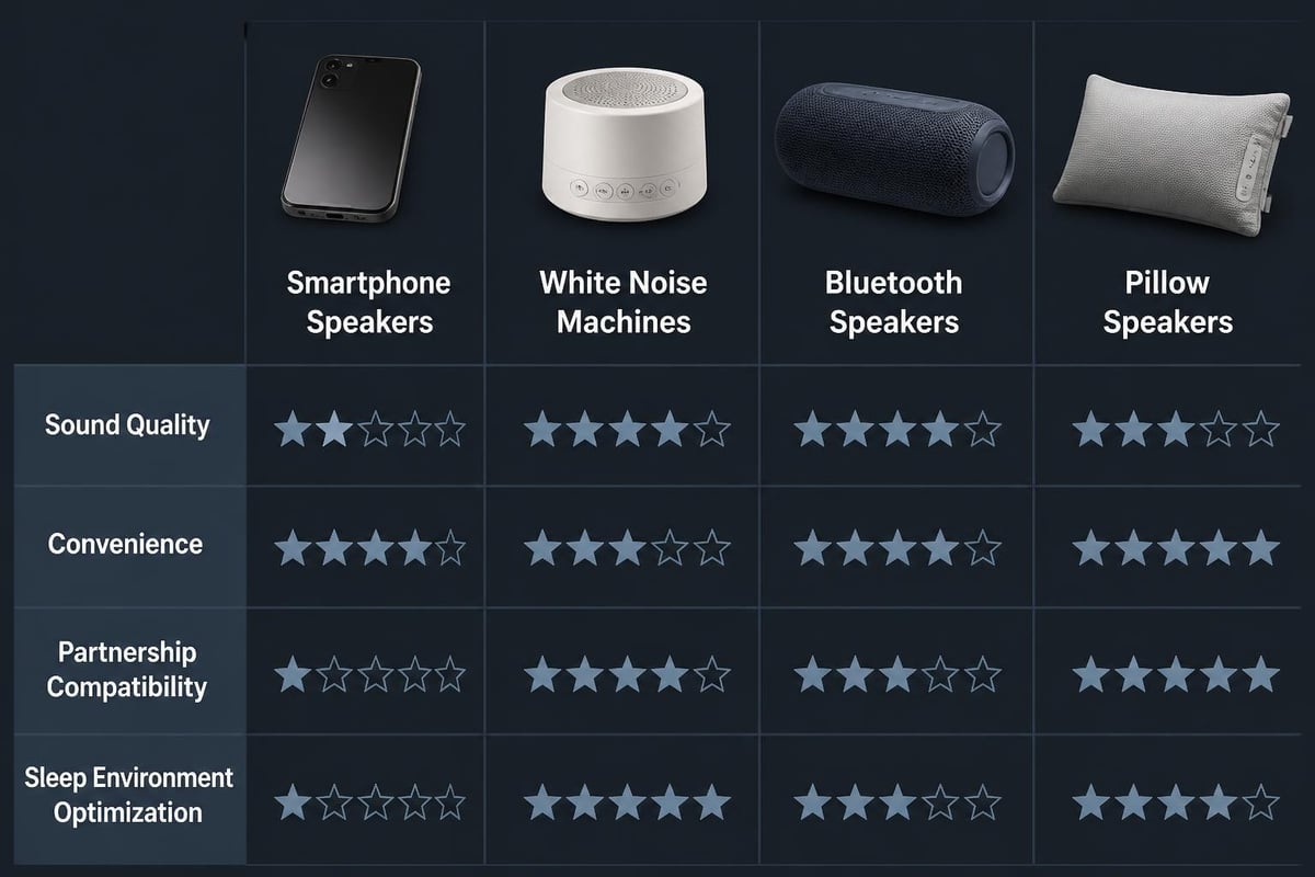 Sound delivery technology comparison
