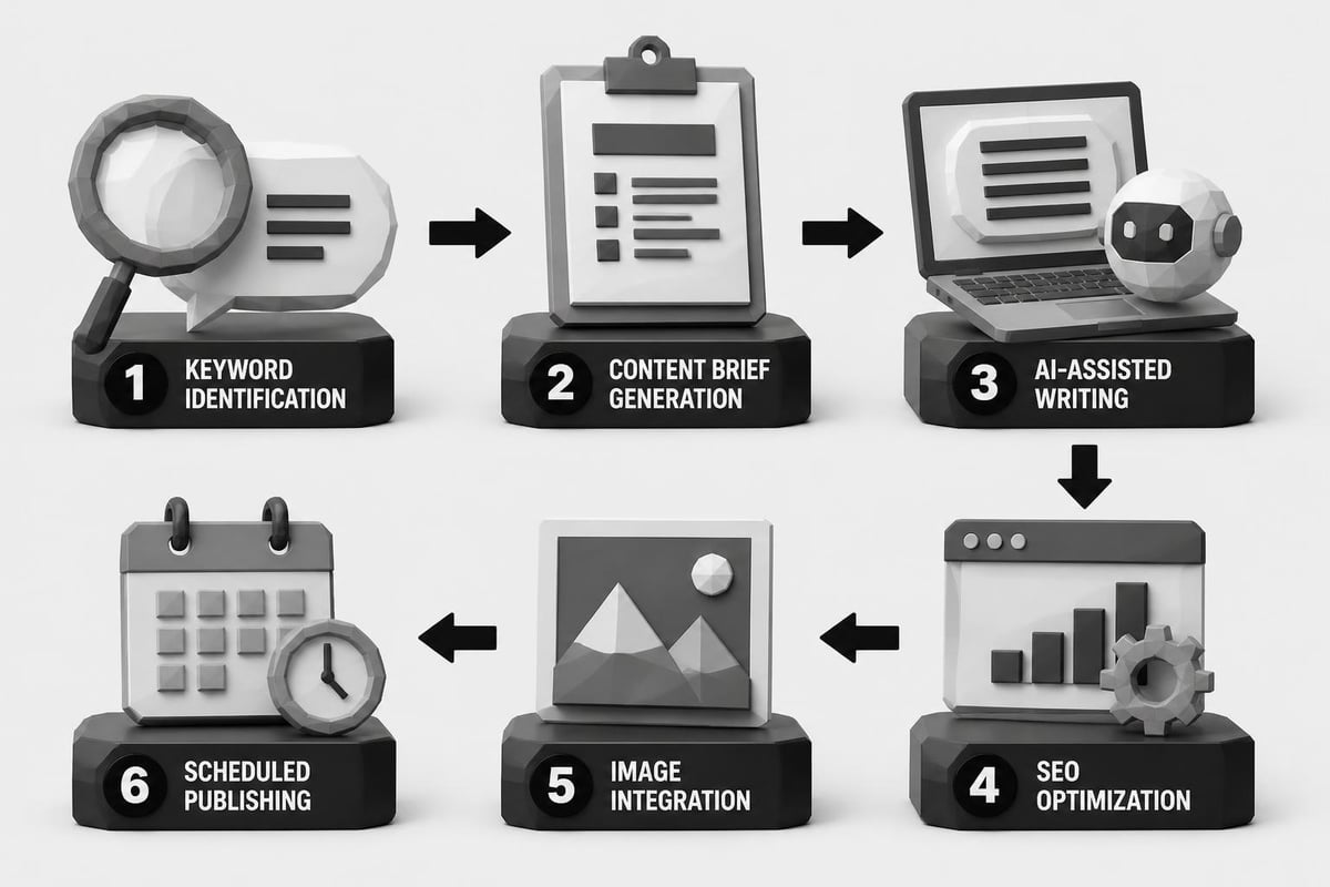 Content creation workflow