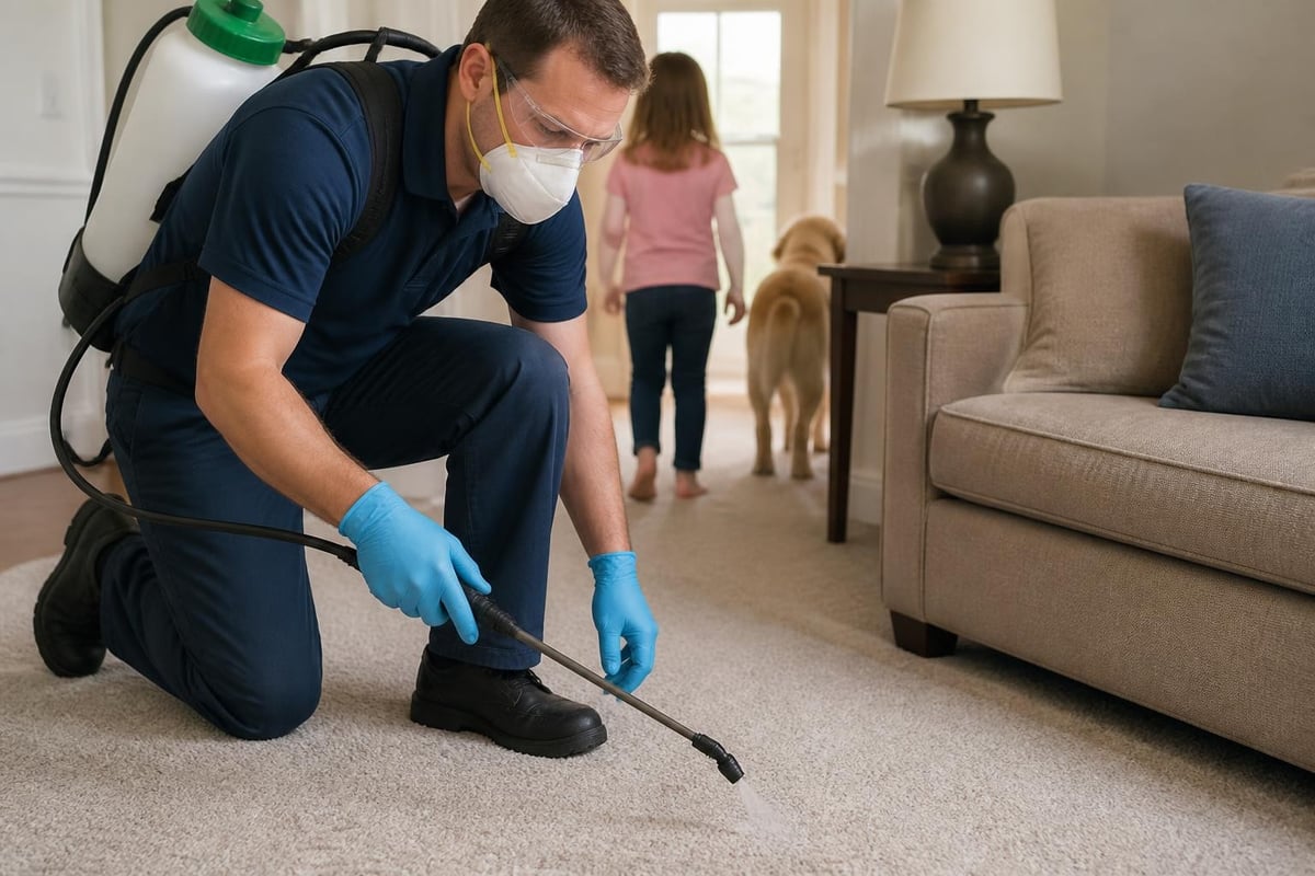 Flea treatment safety protocol