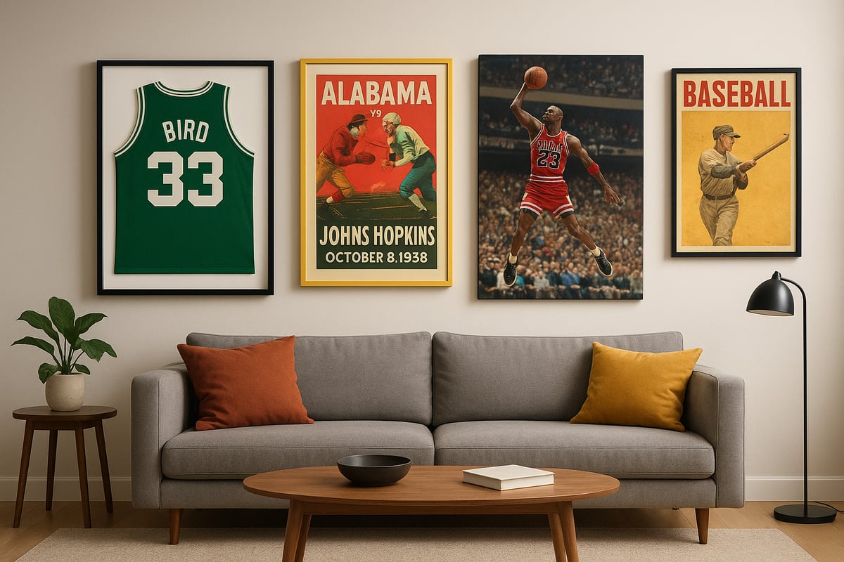 Why Sports Wall Hangings Make a Statement