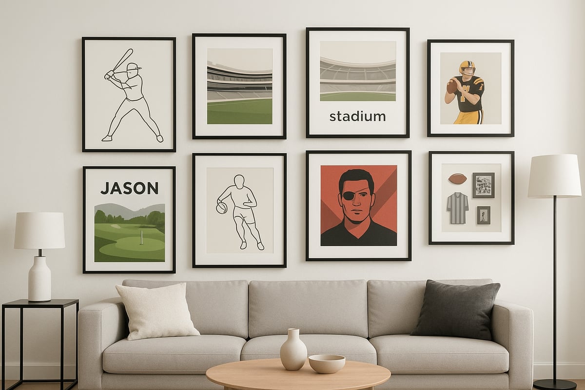 Trending Styles and Creative Inspiration for Sports Wall Decor
