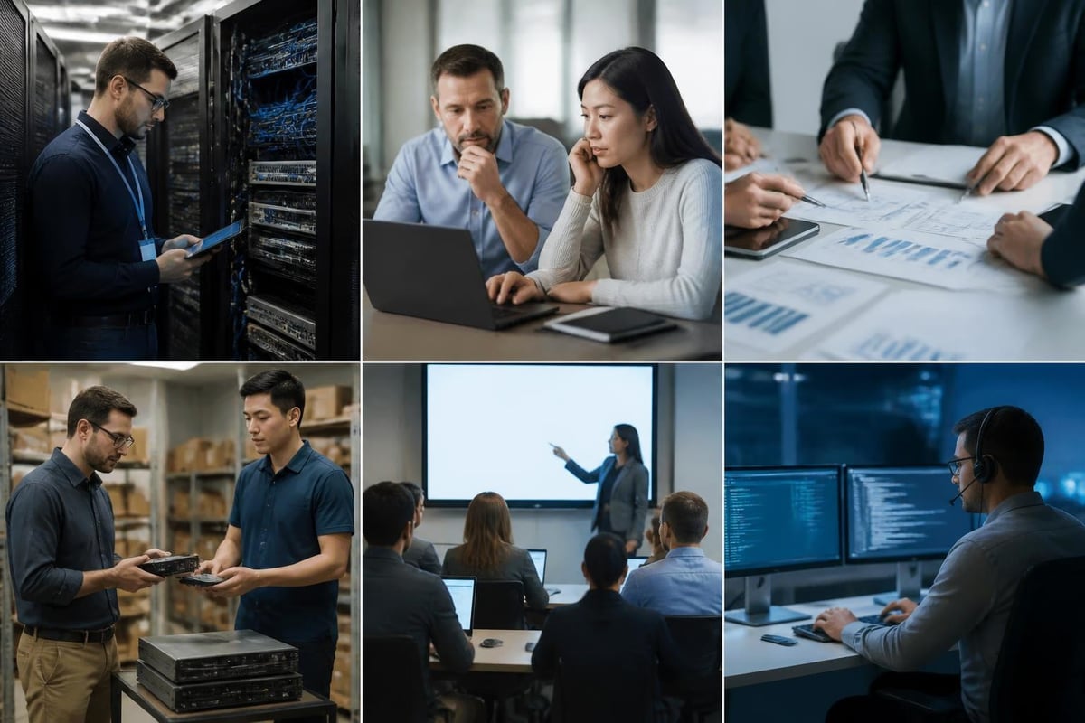 Managed services onboarding process