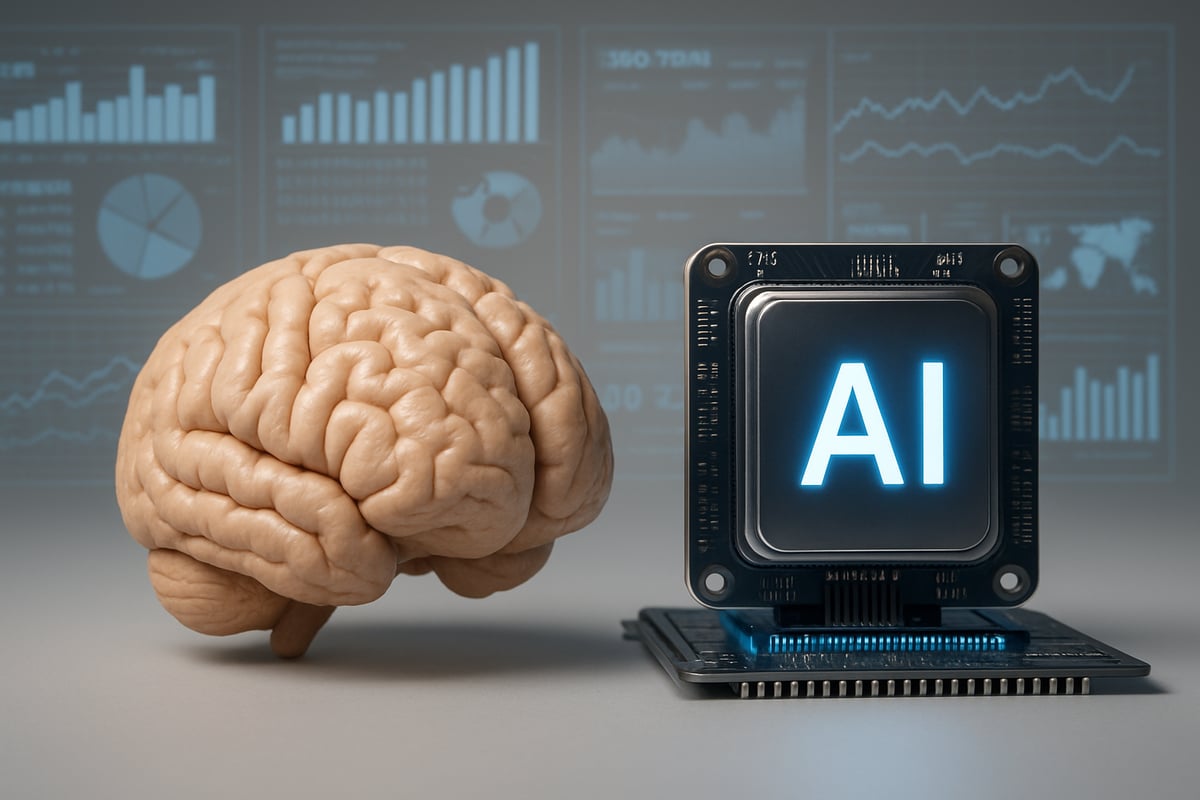 Comparing Cognitive Strengths: AI Machines vs. Human Minds