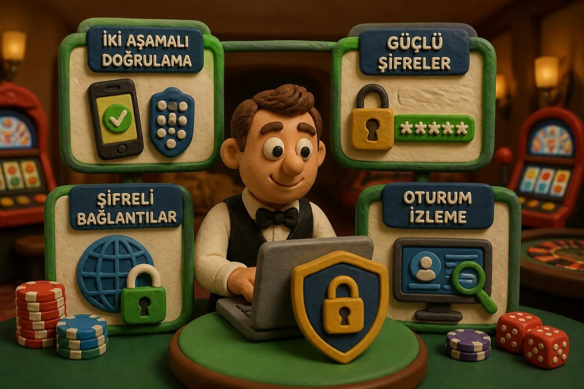 Casino hesap güvenlik katmanları