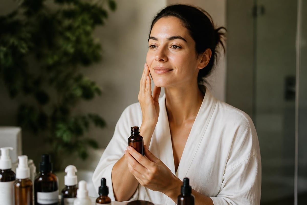 Daily natural skincare routine steps