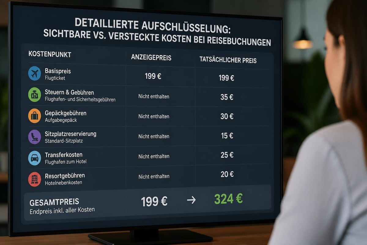 Kostenaufschlüsselung