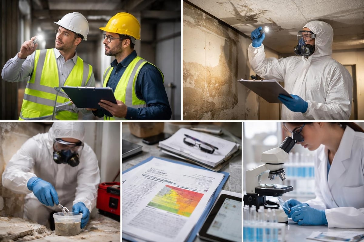 Asbestos survey process