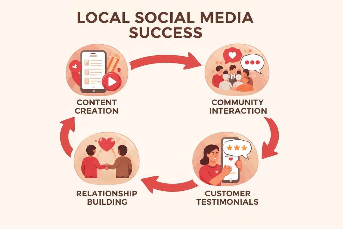 Social media engagement cycle