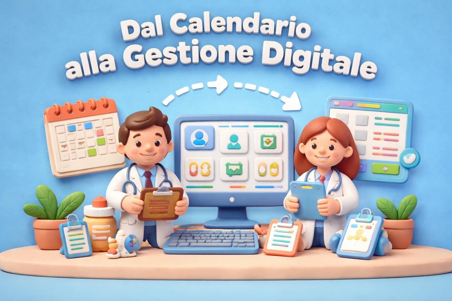 Google Calendar Desktop per Medici di Base