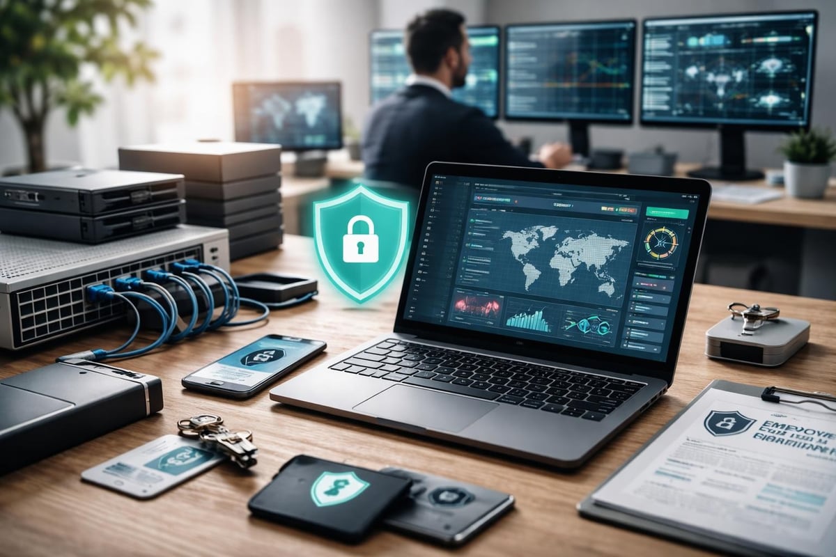 Layered cybersecurity defense strategy