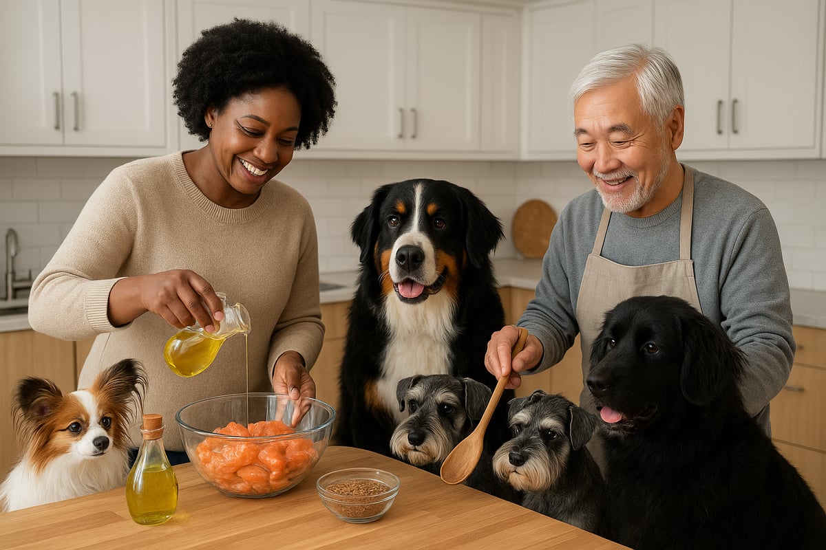Main Types and Sources of Omega Fatty Acids for Dogs