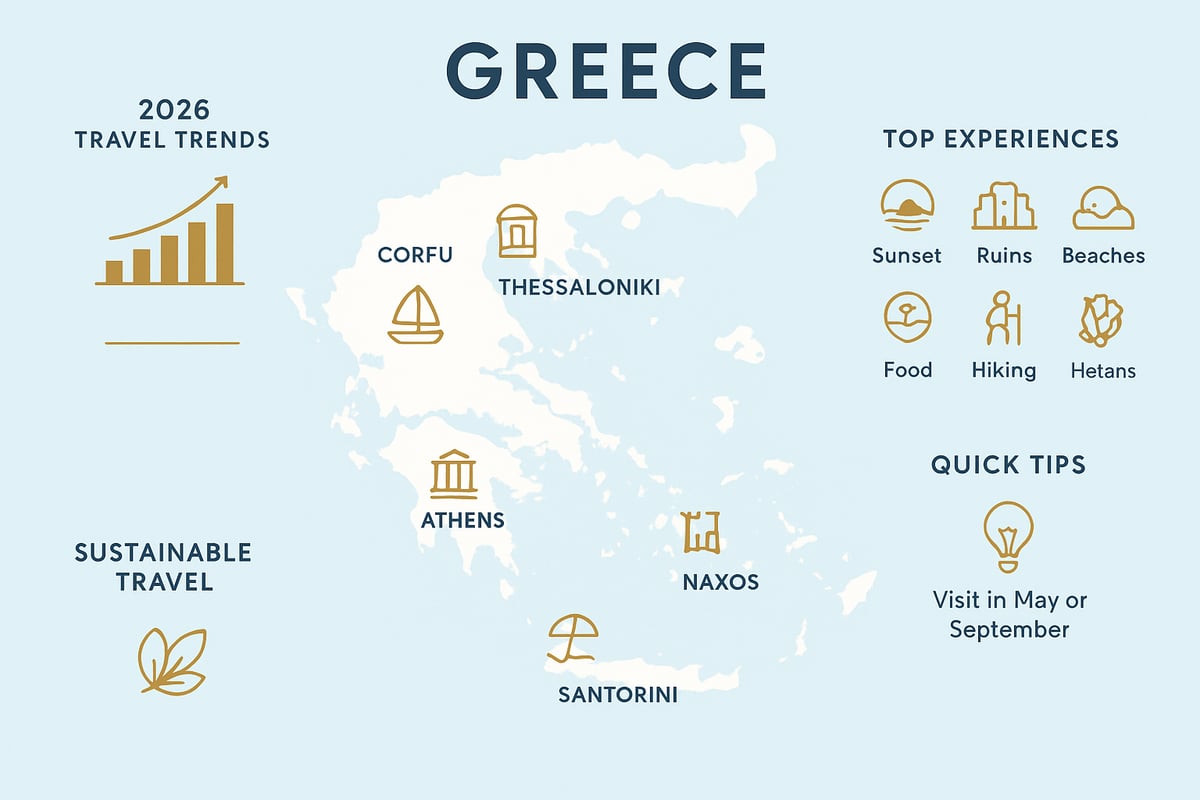 9 Amazing Greece Where to Travel Destinations for 2026