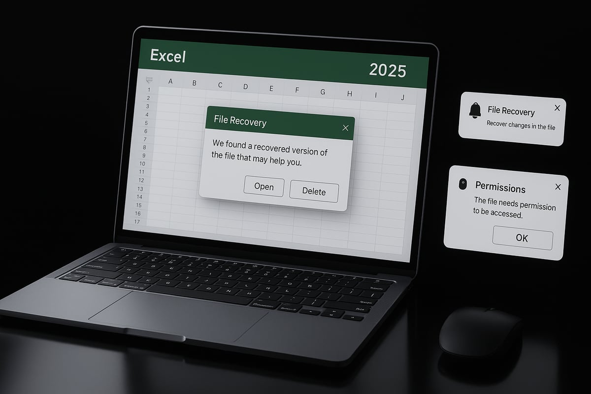 Troubleshooting and Recovering Excel Files in 2025
