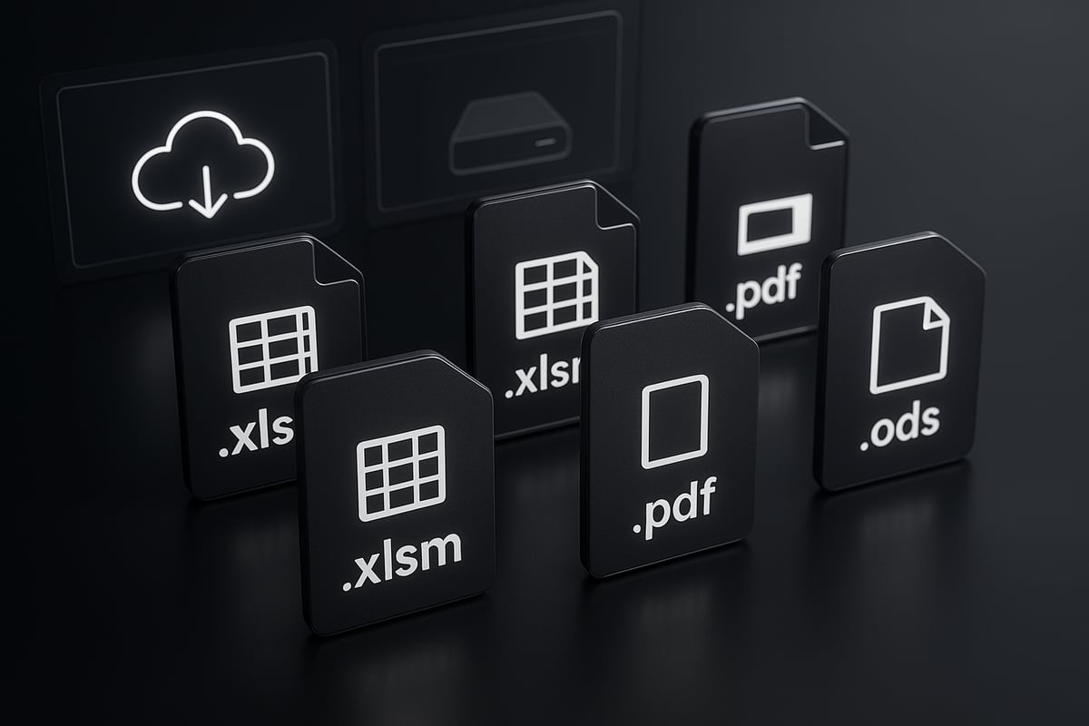 Understanding Excel File Types and Saving Options in 2025