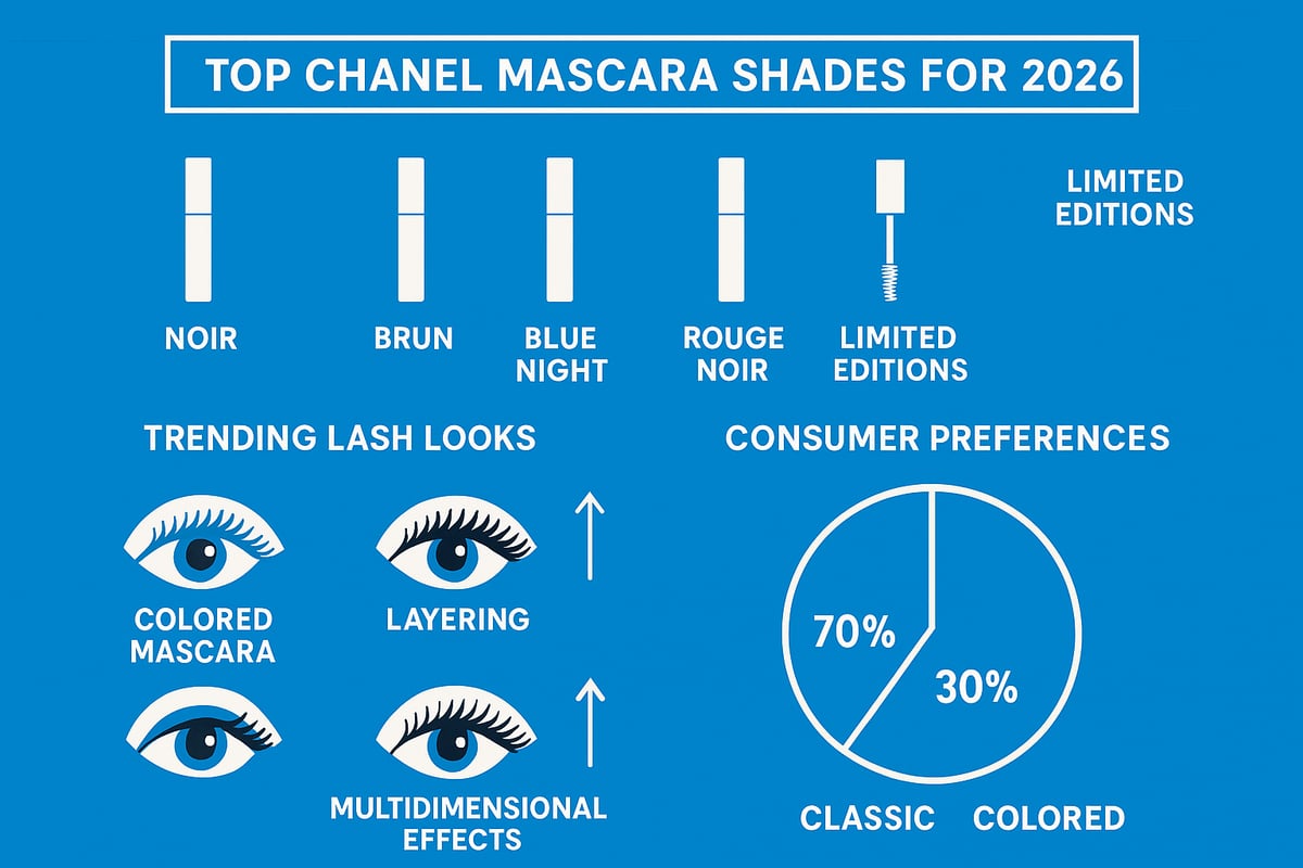 Chanel Mascara Colors & Trends: What’s Hot in 2026