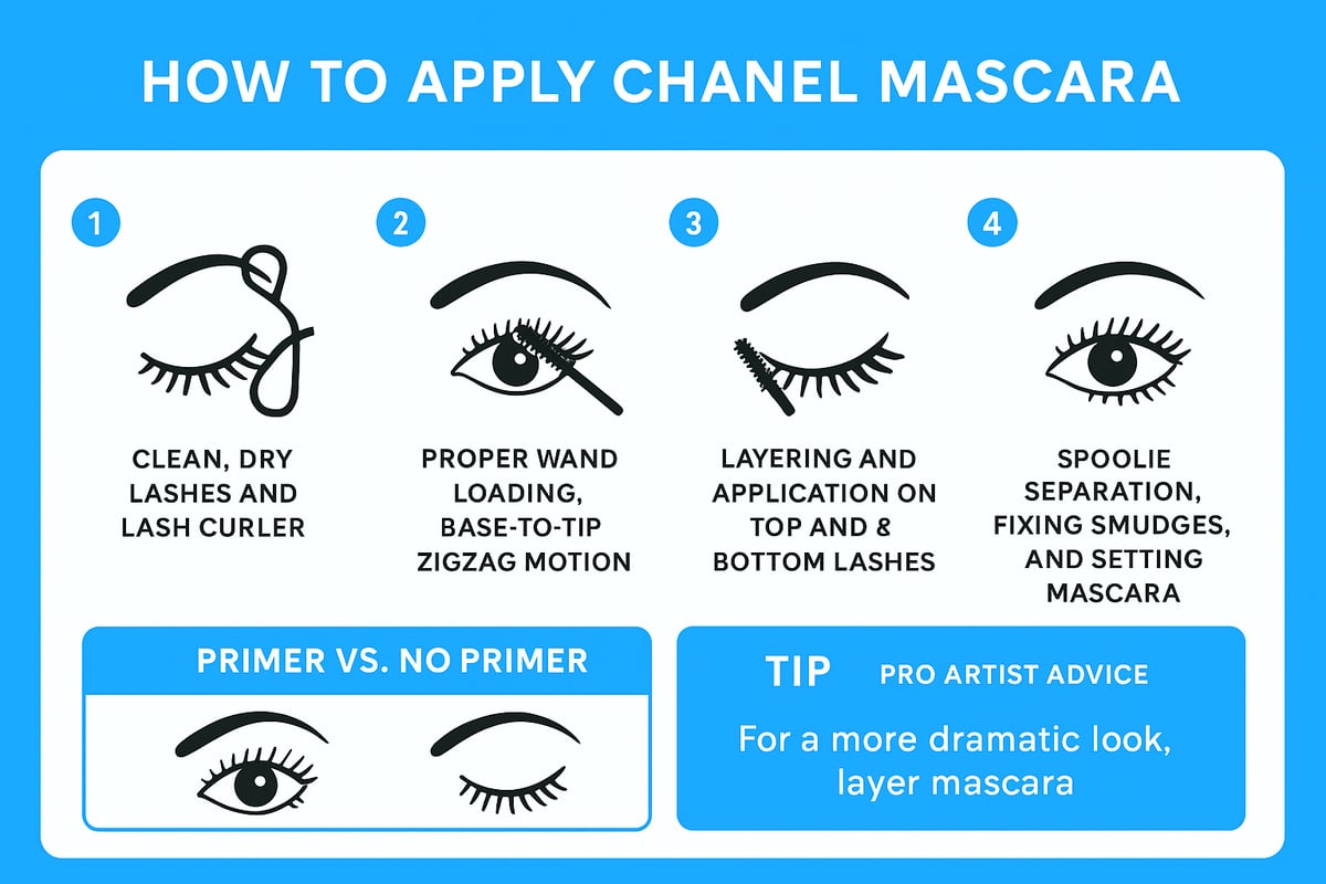 How to Apply Chanel Mascara Like a Pro: Step-by-Step Guide