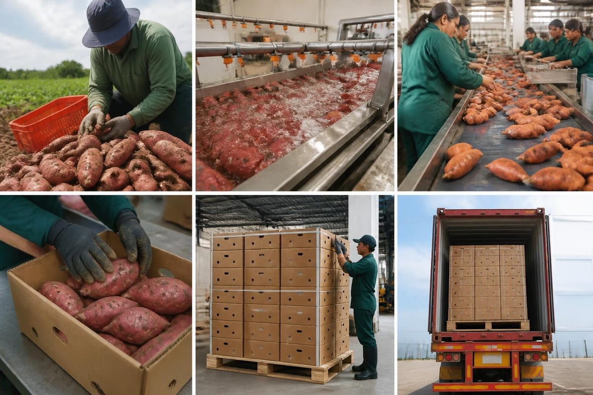 Export packaging preparation