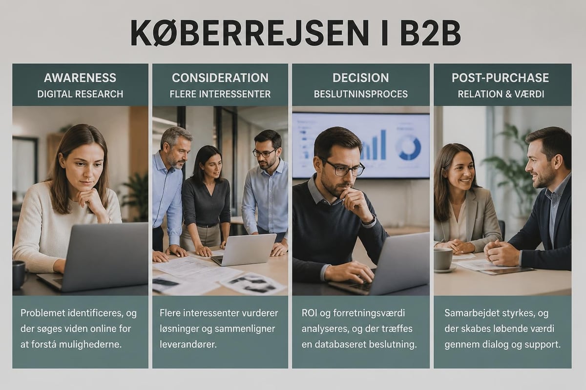 B2B buying journey stages