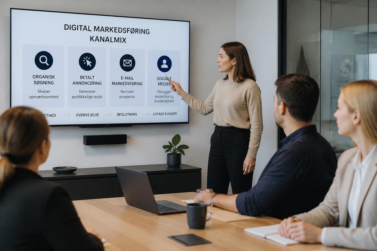 Digital marketing channels