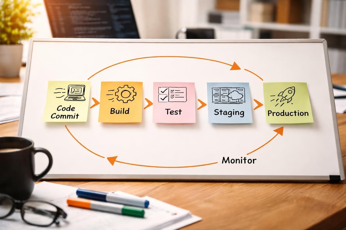 App Software Development: Best Practices & Security App software deployment pipeline