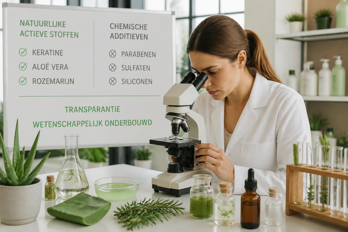 Natuurlijke ingrediënten analyse