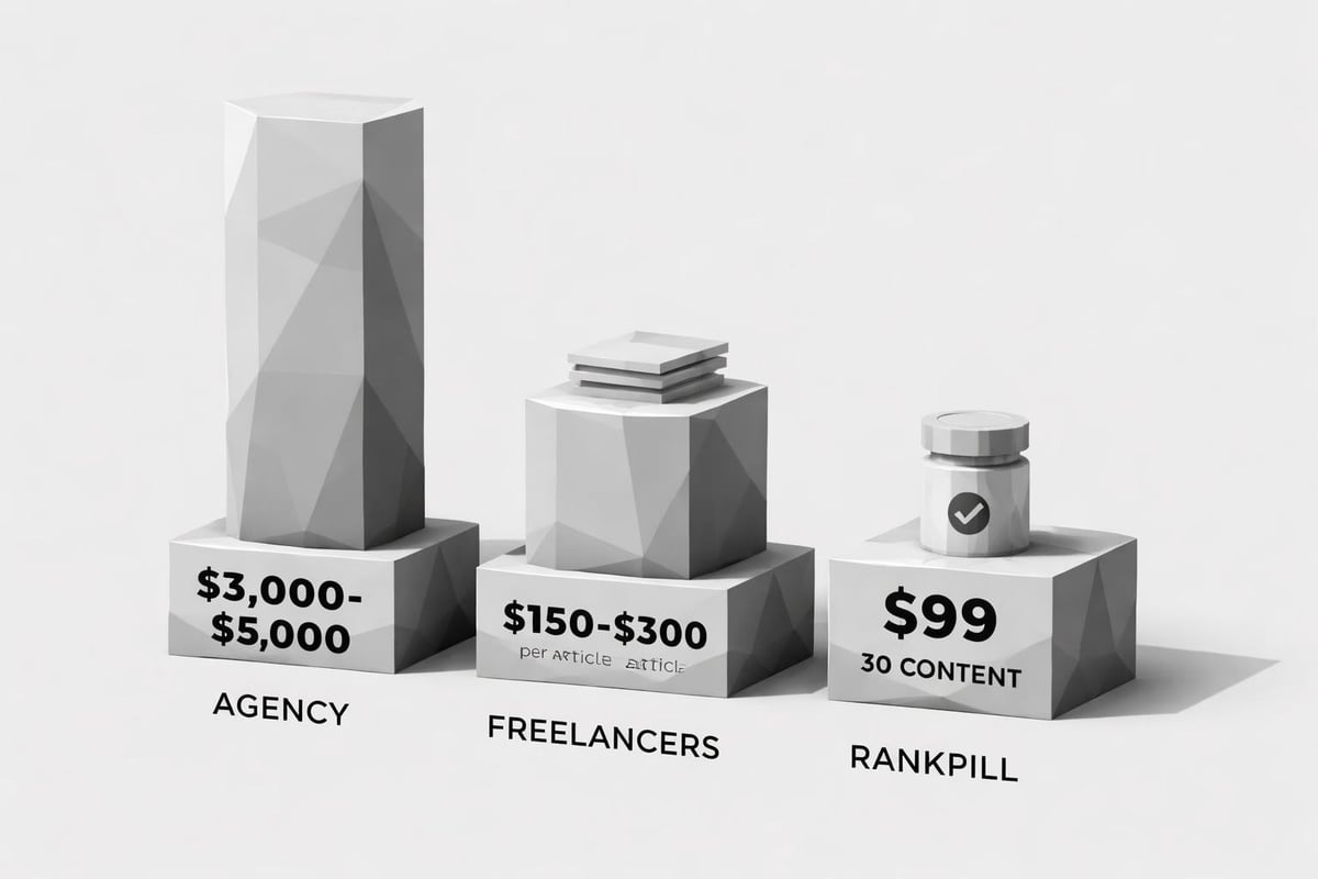 Cost comparison chart