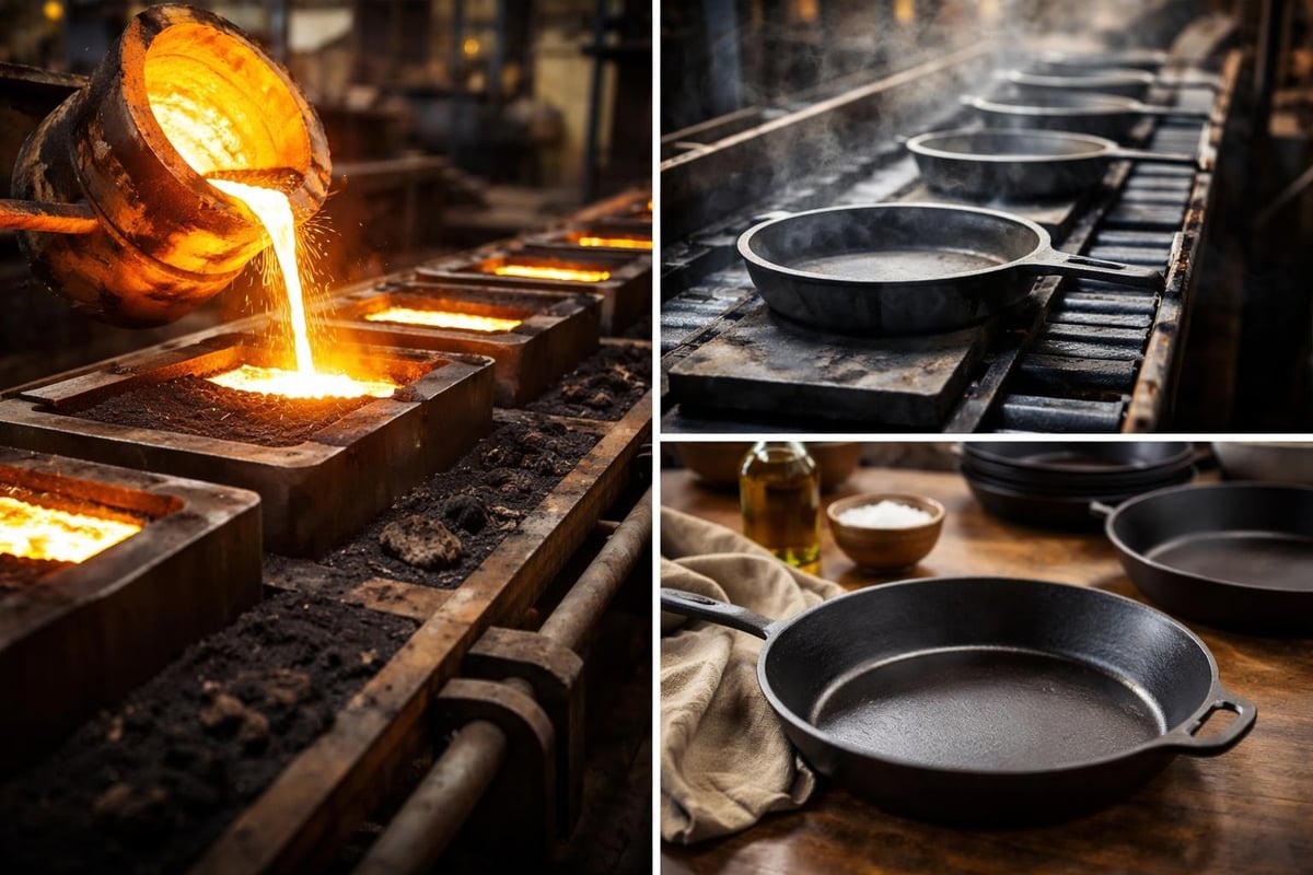 Cast iron manufacturing process