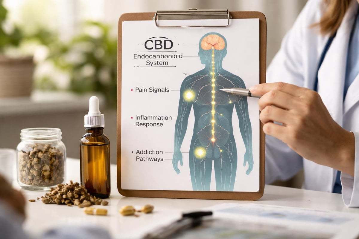 CBD mechanism for pain management