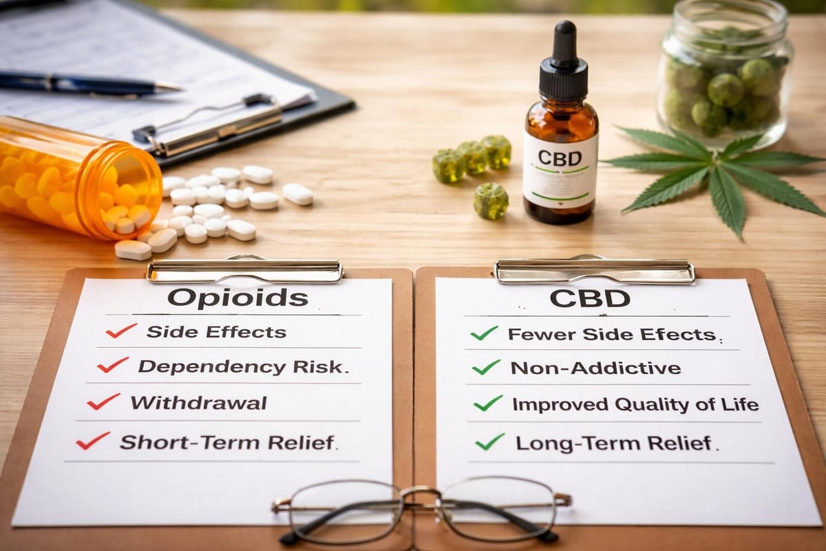 Pain management comparison