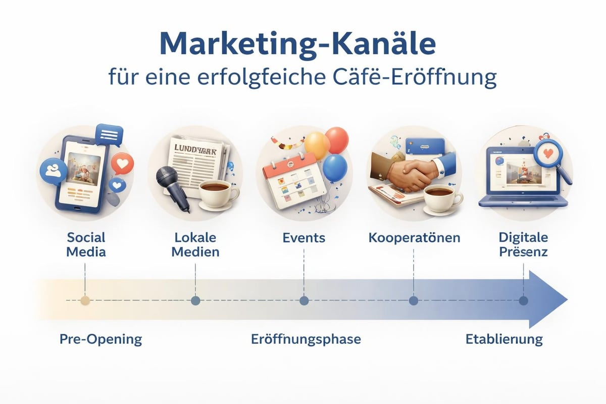 Marketing-Mix Café-Eröffnung