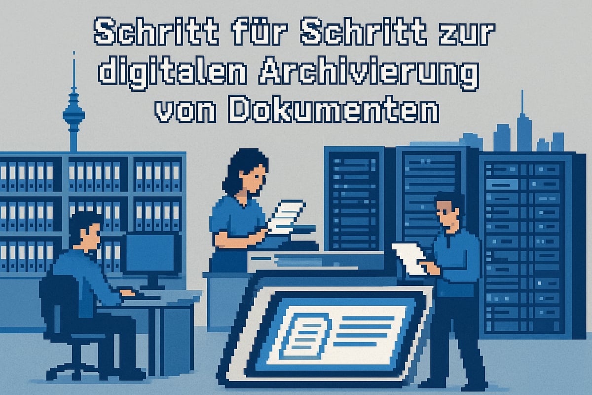 Der digitale Archivierungsprozess: Schritt für Schritt